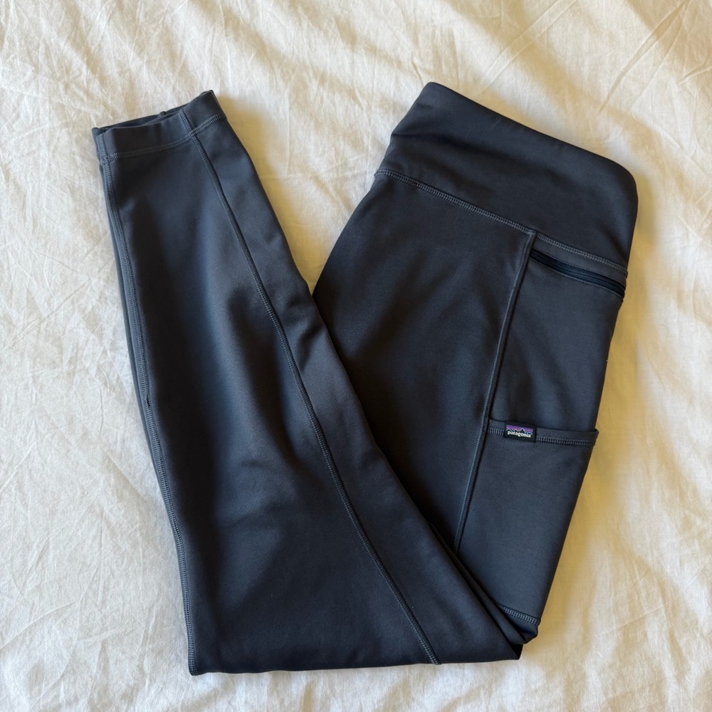 Patagonia Black Leggings with Side Pocket